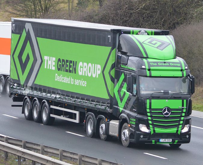 Green Group Mercedes Actros News From Lorryspotting