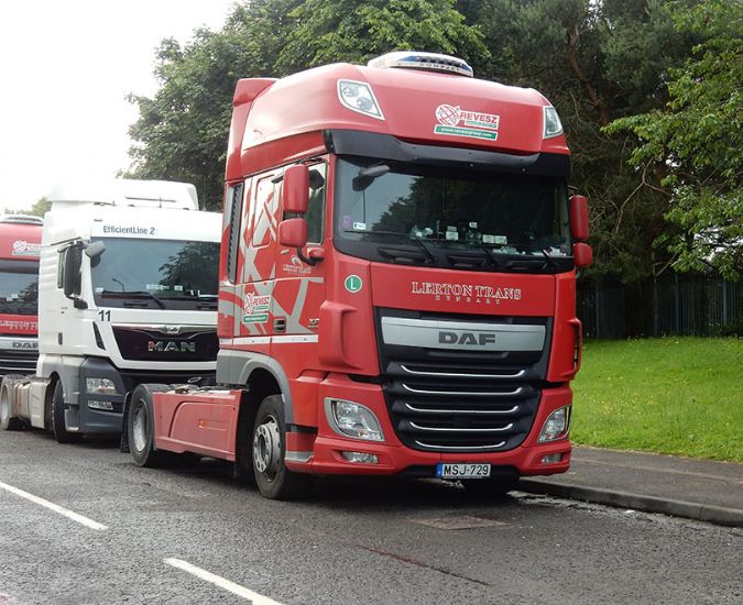 Lerton Trans DAF News From Lorryspotting