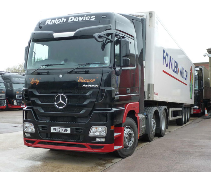 New Actros for Ralph Davies - news from Lorryspotting.com