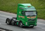 Pictured on 25/06/2012 on the A1 near Boroughbridge in subsequent operators livery. - Copyright Andy White.