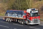 Pictured on 24/03/2022 on the M6, Newton. - Copyright Ads B.