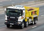 Pictured on 29/03/2023 on the M6 near Sandbach in subsequent operators livery. - Copyright Andy White.