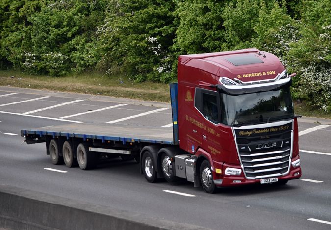 G Burgess new DAF - news from Lorryspotting.com